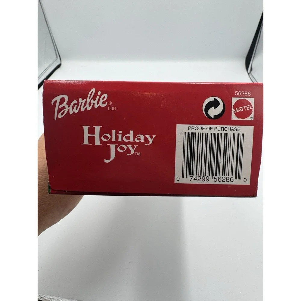 Barbie Holiday Joy 56286 Green Gown Jewelry Mattel 2003 NRFB Doll Accessories